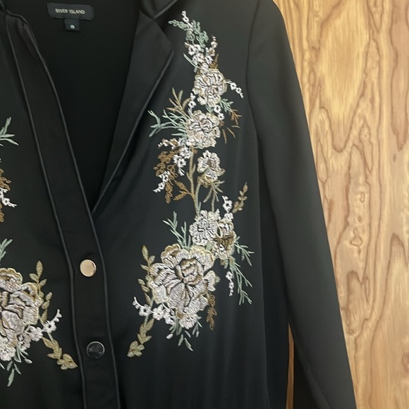 River Island Black Embellished Sheath Dress - Picture 5 of 9